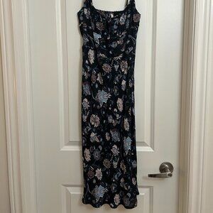 Wilfred Paisley Floral Bellow Midi Dress
